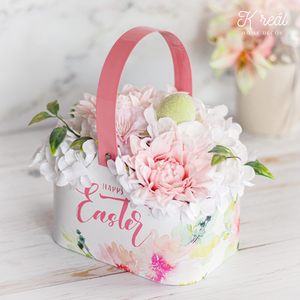 Húsvéti virágkosár - tavaszi dekoráció - otthon & életmód - dekoráció - Meska.hu