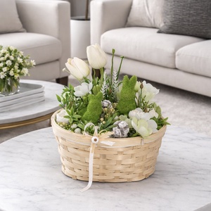 Tavaszi tulipános dekoráció, Otthon & Életmód, Dekoráció, Asztal és polc dekoráció, Asztaldísz, Virágkötés, MESKA