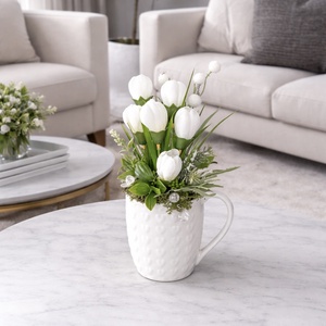 Tavaszi bögredekor krókuszvirággal, Otthon & Életmód, Dekoráció, Asztal és polc dekoráció, Asztaldísz, Virágkötés, MESKA