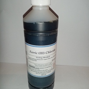 Vasklorid ,  Ferric (III)Chloride, fém maratószer, etching mordant 500 ml, Kellékek & szerszámok, Festék, Patina, Mindenmás, MESKA