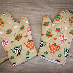 Kancsós edényfogó kesztyű, Otthon & Életmód, Konyhafelszerelés, tálalás, Edényfogó & Edényfedő, Konyhai textil, Varrás, MESKA