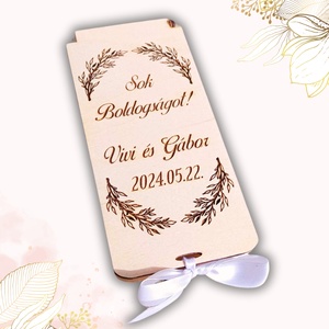Esküvői pénzátadó doboz, Esküvő, Emlék & Ajándék, Nászajándék, Esküvői pénzátadó doboz, Famegmunkálás, MESKA