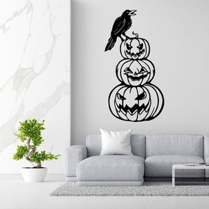 Halloween tök matrica, Otthon & Életmód, Dekoráció, Halloween, Halloweeni dekoráció, Mindenmás, MESKA
