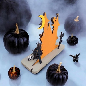 Halloween asztali dekoráció, kastély - otthon & életmód - dekoráció - halloween - halloweeni dekoráció - Meska.hu