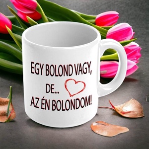 Egy bolond vagy de az én bolondom bögre - Meska.hu
