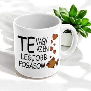 Te vagy az én legjobb fogásom - bögre - otthon & életmód - konyhafelszerelés, tálalás - tálalás - bögre & csésze - Meska.hu