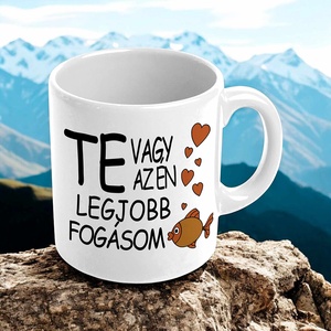 Te vagy az én legjobb fogásom - bögre - Meska.hu