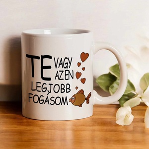 Te vagy az én legjobb fogásom - bögre - otthon & életmód - konyhafelszerelés, tálalás - tálalás - bögre & csésze - Meska.hu