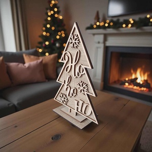 Ho-ho-ho karácsonyfa - karácsony - adventi díszek - adventi asztaldísz - Meska.hu