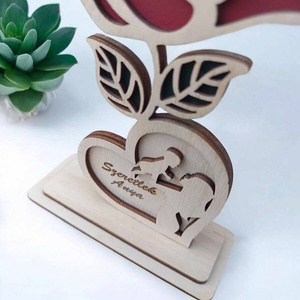 Anyák napi fa rózsa - otthon & életmód - dekoráció - virágdekoráció - virágok - virágcsokor - Meska.hu