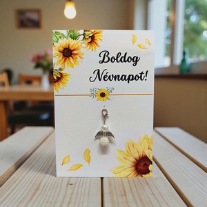 Szerencsehozó angyalka ajándékkártyával - névnapra, Táska & Tok, Kulcstartó & Táskadísz, Kulcstartó, Fotó, grafika, rajz, illusztráció, MESKA