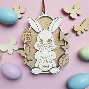 Egyedi húsvéti ajándék - nyuszi - Meska.hu