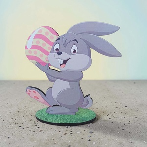 Húsvéti nyuszi dekoráció - ünnepi díszek, dekorációk - húsvéti díszek és dekorációk - húsvéti asztaldíszek - Meska.hu