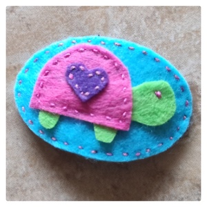 Csitt-csatt hajcsat - teknősök (2 db) (54) - ruha & divat - hajdísz & hajcsat - hajdísz - Meska.hu