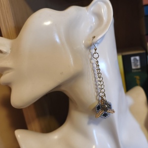 Gyöngy fülbevaló (101) - ékszer - fülbevaló - lógó fülbevaló - Meska.hu