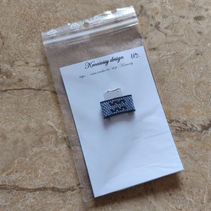 Horoszkópos peyote gyűrű - vízöntő (113) - ékszer - gyűrű - gyöngyös gyűrű - Meska.hu