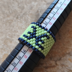 Horoszkópos peyote gyűrű - halak (116) - Meska.hu