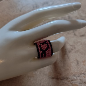 Horoszkópos peyote gyűrű - bak (119) - ékszer - gyűrű - gyöngyös gyűrű - Meska.hu