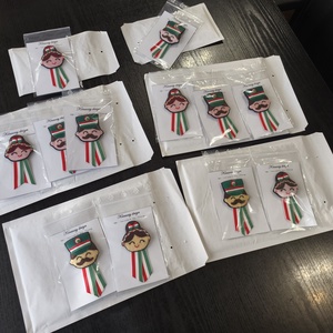 Kokárda huszár/menyecske - ékszer - kitűző és bross - Meska.hu