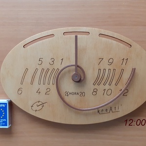 Fibonacci óra, nagyméretű - /Ahora sorozat 20/ - otthon & életmód - dekoráció - fali és függő dekoráció - falióra & óra - Meska.hu