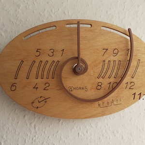 Fibonacci óra - /Ahora sorozat 5/ - otthon & életmód - dekoráció - fali és függő dekoráció - falióra & óra - Meska.hu