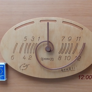 Fibonacci óra, nagyméretű - /Ahora sorozat 20/ - otthon & életmód - dekoráció - fali és függő dekoráció - falióra & óra - Meska.hu