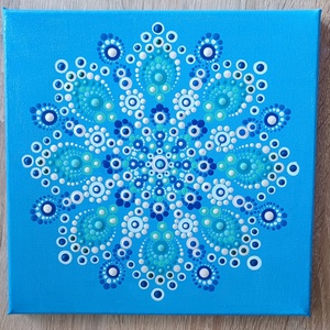 Emlékezés  - Pontozott mandala - Meska.hu