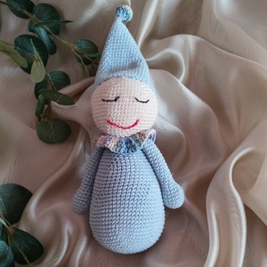Kék baba amigurumi horgoló készlet - Meska.hu