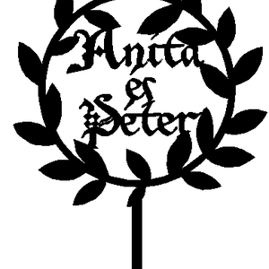 Tortadíszek, torta dísz -  - Meska.hu