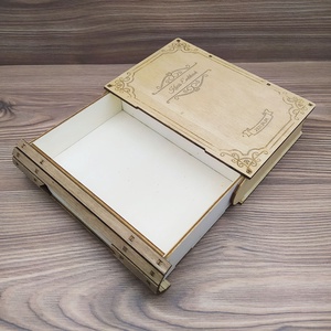 Könyv  fiókos doboz, emlékdoboz, ajándékdoboz - esküvő - emlék & ajándék - doboz - Meska.hu