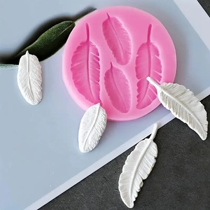 Szilikon forma kerek toll 8,8 cm, Kellékek & szerszámok, Vegyes alapanyag, Szilikon öntőforma, Decoupage, transzfer és szalvétatechnika, MESKA