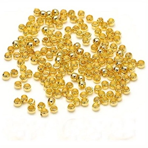 Arany köztes gyöngy 2 mm, Kellékek & szerszámok, Gyöngyfűzés kellékek, Figurális gyöngyök, Ékszerkészítés, MESKA