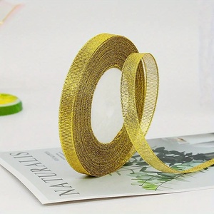 Arany szalag 1 cm, Kellékek & szerszámok, Rövidáru, Szalag, pánt, Textilszalag, Mindenmás, MESKA