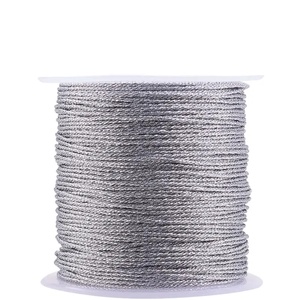 Ezüst zsinór 0,03 cm, Kellékek & szerszámok, Csomagolóanyag, Zsinór, Mindenmás, MESKA