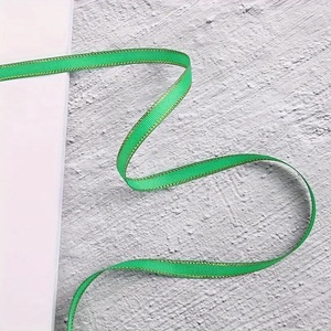 Szalag arany szegéllyel 1 cm széles - zöld, Kellékek & szerszámok, Rövidáru, Szalag, pánt, Textilszalag, Mindenmás, MESKA