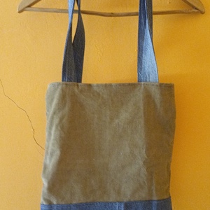 farmer újrahasznosított táska zero waste, Táska & Tok, Bevásárlás & Shopper táska, Shopper, textiltáska, szatyor, Varrás, MESKA