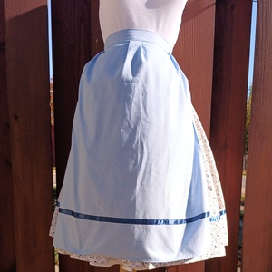 Néptáncos népi szoknya köténnyel - ruha & divat - női ruha - szoknya - Meska.hu