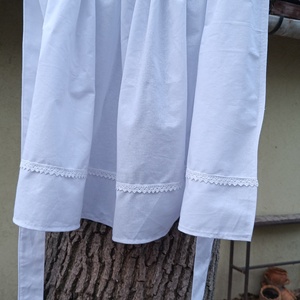 Néptáncos, népi fehér kötény, Ruha & Divat, Női ruha, Szoknya, Varrás, MESKA