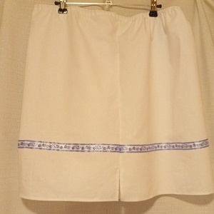 Fehér női pendely kisalsó, Ruha & Divat, Női ruha, Szoknya, Varrás, MESKA