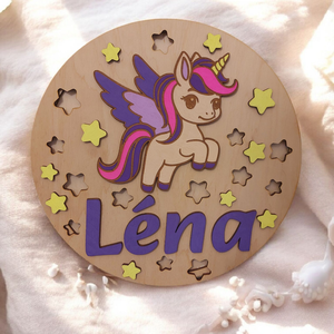 Unikornis éjjeli lámpa - Meska.hu