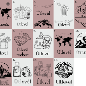 Gravírozott útlevéltartó - táska & tok - pénztárca & más tok - kártyatartó & irattartó - Meska.hu