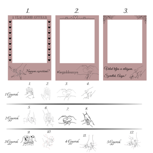 Anyák napi köszöntő - képkeret - otthon & életmód - dekoráció - kép & falikép - képkeret - Meska.hu