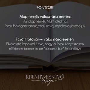 Pampa Balaton esküvői vendégkönyv, fotókönyv - esküvő - emlék & ajándék - vendégkönyv - Meska.hu