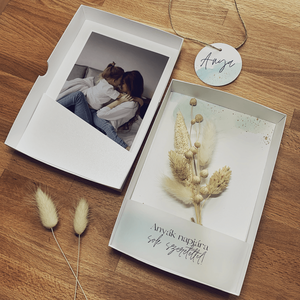 Anyák napi képeslap box fotóval - anyák napjára - anyák napi ajándék - ajándékötlet anyák napjára - kreatív ajándék - otthon & életmód - papír, írószer - ajándékozás kellékei - képeslap, üdvözlőlap - Meska.hu