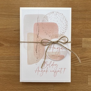 Anyák napi képeslap box fotóval - anyák napjára - anyák napi ajándék - ajándékötlet anyák napjára - kreatív ajándék, Otthon & Életmód, Papír, írószer, Ajándékozás kellékei, Képeslap, üdvözlőlap, , MESKA