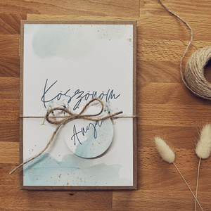 Anyák napi képeslap box fotóval - anyák napjára - anyák napi ajándék - ajándékötlet anyák napjára - kreatív ajándék - otthon & életmód - papír, írószer - ajándékozás kellékei - képeslap, üdvözlőlap - Meska.hu