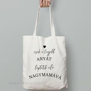 VÁSZONTÁSKA ANYÁK NAPJÁRA � VICCES VÁSZONTÁSKA � EGYEDI VÁSZONTÁSKA � AJÁNDÉKÖTLET - Meska.hu