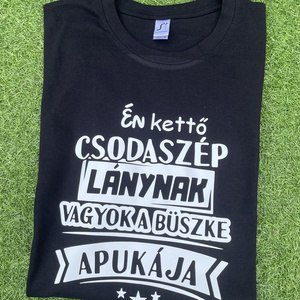 Lányos apuka póló - Meska.hu