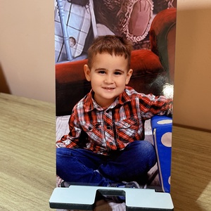 Fényképes asztali telefontartó - Meska.hu