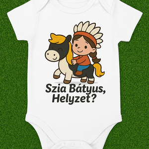 Bátyus Helyzet Baba Body - ruha & divat - babaruha & gyerekruha - body - Meska.hu